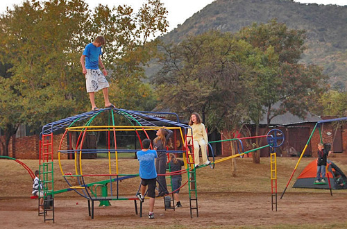 Play grounds at Bakgatla Resort | Book your Budget Safari Accommodation at Big Five Pilanesberg Game Reserve Pilanesberg Bakgatla Budget Accommodation Chalets Safari Tents Bakgatla Resort Accommodation Bookings Pilanesberg Game Park
